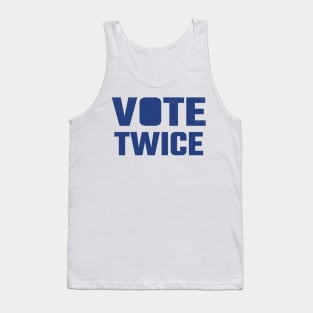 Vote Twice Tank Top